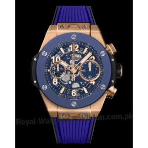 Hublot Big Bang Unico King Gold Blue Watch Price in Pakistan