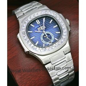 Patek Philippe Nautilus Diamond Bezel Watch Price in Pakistan